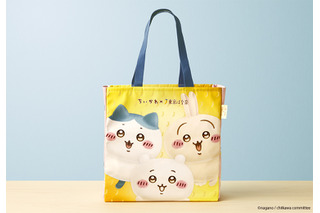 ちいかわ、ハチワレ、うさぎがキュートなデザイン♪ 「ちいかわ」×「東京ばな奈」コラボトートバッグが5月7日より発売 画像
