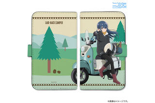 「ゆるキャン△」志摩リンが髪をなびかせ、バイクでひといき♪ カリブーのアパレルも☆ 新作グッズ登場 画像