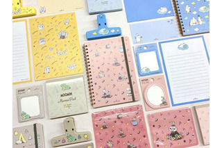 「ムーミン」大人も持ちやすい文房具＆雑貨コレクション♪ リトルミイやスナフキン、ニョロニョロの柄も登場 画像