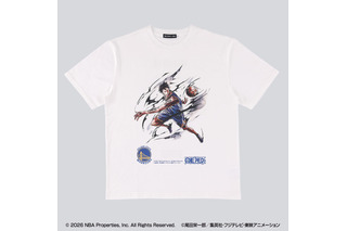 ルフィの反則級のボール捌き…ローのビハインドパスはクールすぎ☆「ワンピース」×NBAコラボのTシャツがどれも欲しい♪ 画像