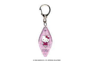 「サンリオ」キティやマイメロが大人かわいいアニマル柄に！ぷっくり加工がキュートなモーテルキーホルダーが新登場♪ 画像