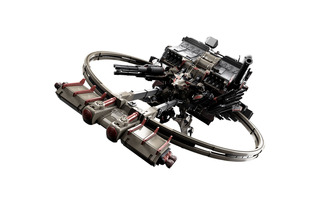 「アーマードコア6」惑星封鎖機構の特務無人機体「AAP07: BALTEUS」が立体化！ 全身に装備された各武器だけでなく差し替えで色々な装備を再現できちゃう♪ 画像