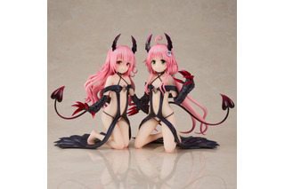 ララ＆モモの優しい笑顔に癒される…♪ 「ToLoveるダークネス」ララ＆モモのセットフィギュアが登場！ 単体版とは一部表情やポーズが異なる仕様に注目【セット版】 画像