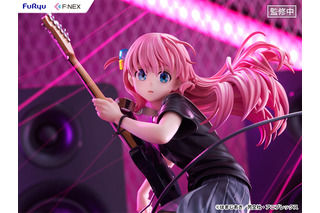 「ぼざろ」後藤ひとりがライブシーンを再現した1/7スケールフィギュアに！真剣な表情やステージ演出までこだわり♪ 画像