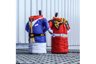 “僕が一番、ペットボトルを上手く持ち運べるんだ！” アムロとシャアの服のペットボトルホルダー登場！「機動戦士ガンダム ボトルホルダー」が予約受付中！ 画像