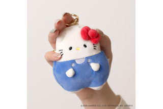 「サンリオ」キティ＆シナモンたちが“もちもち”触感のミニポーチに♪イヤホンやリップなどの小物収納に便利◎ 画像