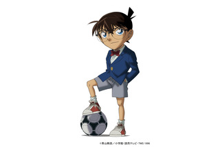 「名探偵コナン」×「Jリーグ」コラボ記念の描き下ろしビジュアル公開！ 試合にコナンが登場する「コナンDAY」も開催 画像