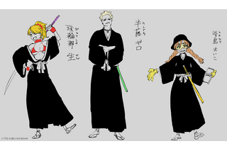 「BLEACH」久保帯人が手掛ける新人隊士3名イラストが公開！「千年血戦篇」のその先を描く!!【新スマホゲー「BLEACH Mirrors High」】 画像