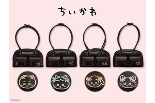 「ちいかわ」ワンポイント刺繍がキュートなボストンバッグ登場！限定デザインのヘアアイテムも 画像