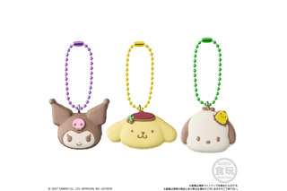 「サンリオ」キティ、ポムポムプリン、マイメロが“トゥンカロン”に♪ ふわもぎゅ食感が楽しいグミ付きチャームが新登場 画像