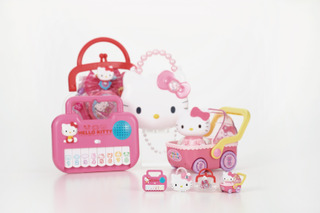 懐かしい…！「ハローキティ」おもちゃが手のひらサイズに♪“サイフおしゃれ”や“おしゃれバッグ”など　カプセルトイ登場 画像