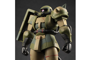 「ガンダム」陸戦型ザク迷彩仕様の湿地帯戦用ザクがROBOT魂より立体化！ 連邦軍本部ジャブローを攻略すべく、ジャングルや沼地に対応させたミリタリー感あふれるザク 画像