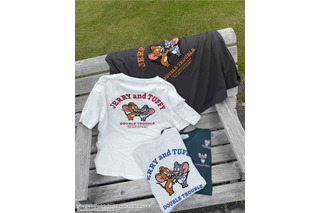 「トムとジェリー」ジェリー＆タフィーのもこもこ刺繍がかわいすぎ♪ ユニセックスなサイズ感が嬉しいTシャツ登場 画像
