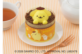 ポムポムプリンが可愛すぎて食べられない…！ サンリオキャラクターズのプチケーキが新登場！ケーキのポイントを紹介したリーフレットの特典も♪ 画像