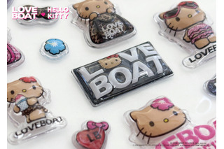 ハローキティ＆クロミ × LOVEBOAT コラボ！“ギャルかわ”な「ドリーミーキャンディシール」が新登場 画像