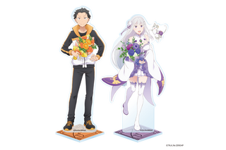 「リゼロ」スバル、エミリア、レム＆ラムが大集合☆「リゼロ展」グッズが一挙公開！アクキー、クリアファイルからパックのコインケースまで 画像