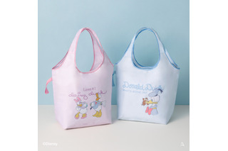 「ディズニー」ドナルド＆デイジーとほっこり時間♪淡いブルーとピンクがかわいいトラベル・防寒グッズが新登場 画像