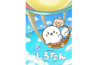 秋アニメ「しろたん」10月3日より放送開始！ メインビジュアル公開＆ファン参加型メッセージボード企画も♪ 画像