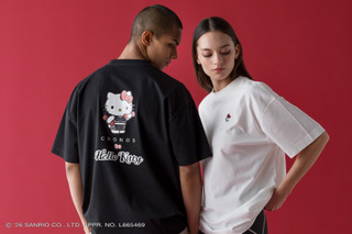 「サンリオ」キティがダンベルで筋トレ!? Tシャツ、レギンスなどアクティブウェア登場☆心斎橋店でグリーティングイベントも♪ 画像