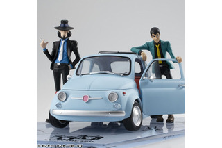 「ルパン三世」アイスブルーな“ルパンの愛車”が立体化！ルパン＆次元も付属で世界観を存分再現♪ 画像