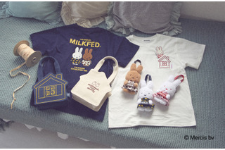 ミッフィーがひょっこり顔を出す☆「MILKFED.」コラボアイテム登場！メラニーのドールポーチもオンライン限定で 画像
