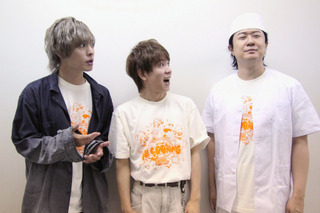 岡本信彦、蒼井翔太、杉田智和が“歌”でサプライズお祝い♪「いつも歌は断るんだけど…」山下大輝の「肉ッキング」リアルイベのレポート到着！ 画像