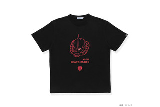 「ガンダム」シャア専用ザクが！ラストシューティングが！暗闇で光る…☆ 親子リンクコーデも♪ 蓄光Tシャツ登場 画像