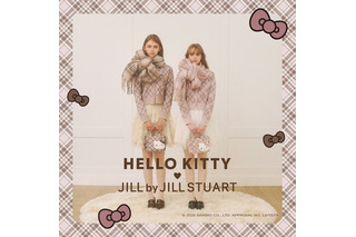 ハローキティのチェック柄が大人可愛い♪ 秋にぴったりな「JILL by JILL STUART」コラボコレクションが登場 画像
