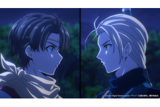 秋アニメ「幻想水滸伝」リリュウとジョウイは帰郷前夜の夜、敵の奇襲に遭い…？ 第1話先行カット 画像