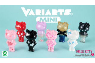 「サンリオ」キティのキュート＆ポップなデザインが可愛い！手のひらサイズのミニフィギュアが登場 画像