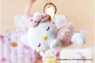 「ハローキティ」幻想的デザインのハンカチが勢揃い！「PAUL & JOE ACCESSOIRES」コラボアイテムがお上品♪ 画像