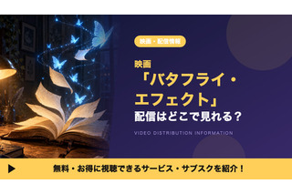 「バタフライ・エフェクト」の配信はどこで見れる？サブスクとDVDレンタルを調査 画像