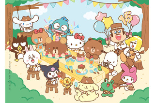 サンリオキャラクターズが「LINE FRIENDS」15周年をお祝い！ 渋谷でポップアップ開催 画像
