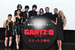 「GANTZ:O」初日舞台挨拶 原作ファンの小野大輔が感無量のコメント 画像