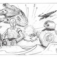 R2 D2とc 3poが スター ウォーズ フォースの覚醒 に登場 場面カット公開 アニメ アニメ