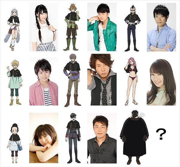 ブラッククローバー」黒の暴牛団のキャストに福山潤、水樹奈々、優木か