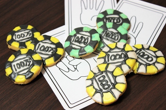 賭ケグルイ」のカジノチップ型クッキーを作ってみた！アニメシ作って