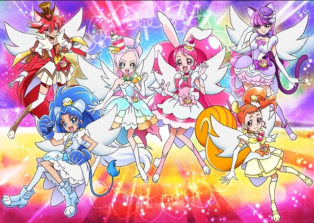 プリキュア アラモード」映画だけ！ “スーパープリキュア”のビジュアル