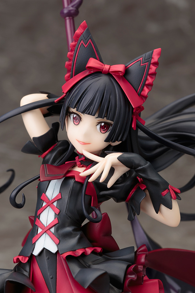 TVアニメ　GATE　ロゥリーマーキュリー　フィギュア GATE」妖艶な微笑に惹きこまれる…亜人“ロゥリィ”フィギュアが再版