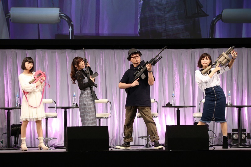 ガンゲイル・オンライン」楠木ともり＆日笠陽子ら銃を構えて沸かす