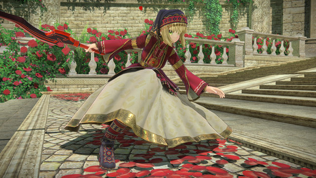 Fate/EXTELLA LINK」ネロちゃま、エスニック衣装もかわいい♪ 最新DLC