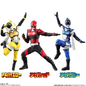非公認戦隊アキバレンジャー」食玩で登場 「HDM創絶」より全3種が