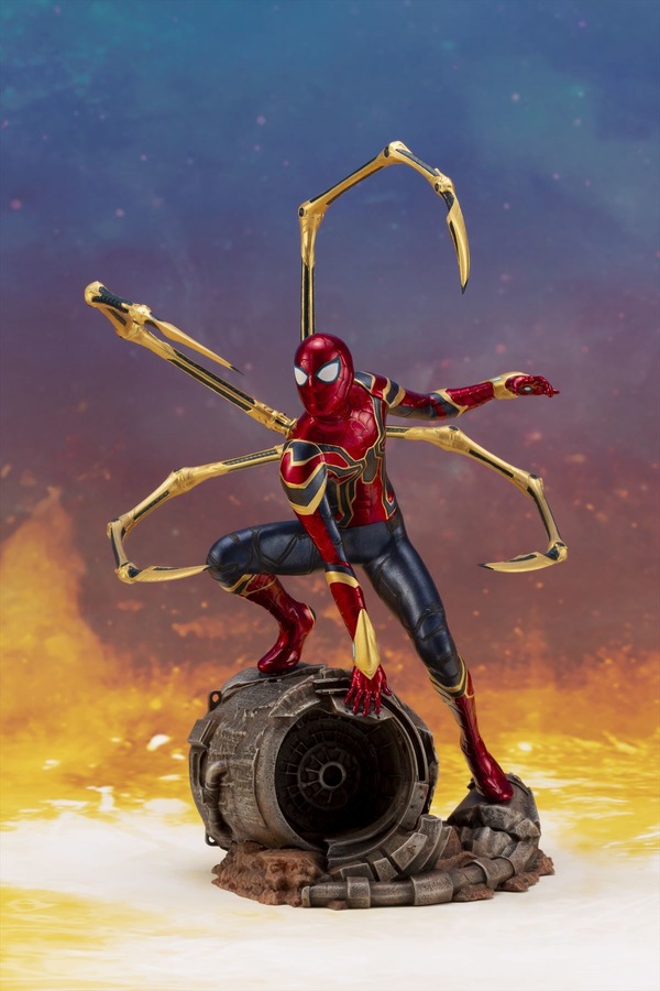 アベンジャーズ」アイアン・スパイダーがコトブキヤよりフィギュアで 