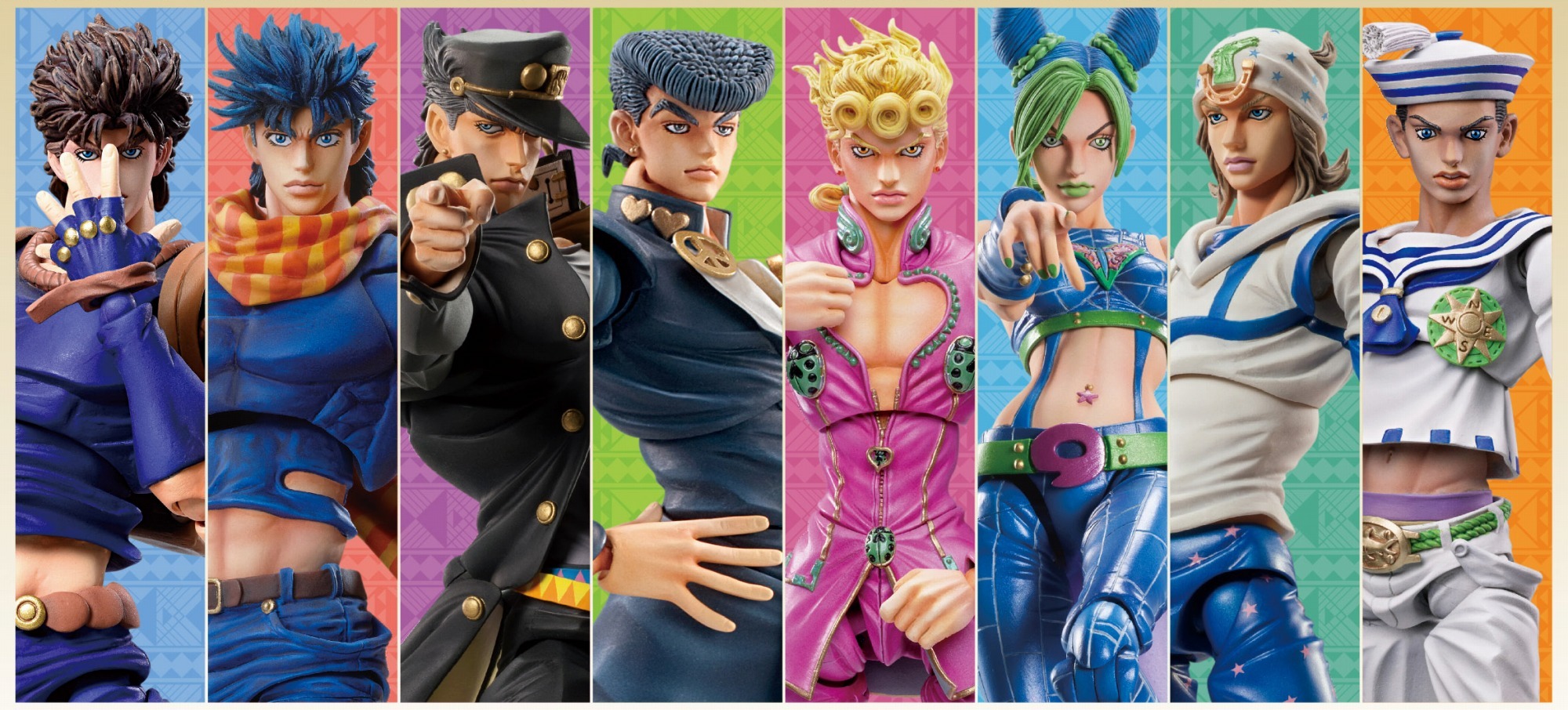 ジョジョ」フィギュア展 200体以上のアイテムが集結 描き下ろし 