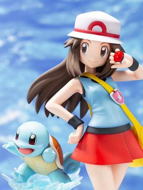 ポケモン」リーフ＆ゼニガメ、フィギュアになって登場！ “旅のはじまり 