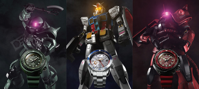 ガンダム」見せてもらおうか、“セイコー”のコラボウォッチの性能とやら
