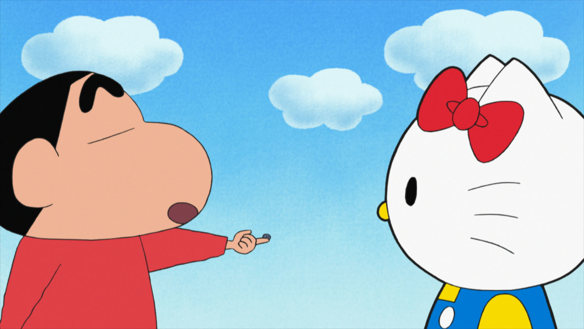 クレしん」“ハローキティ”が5月10日放送回に登場！ ニセモノ・ブリィ