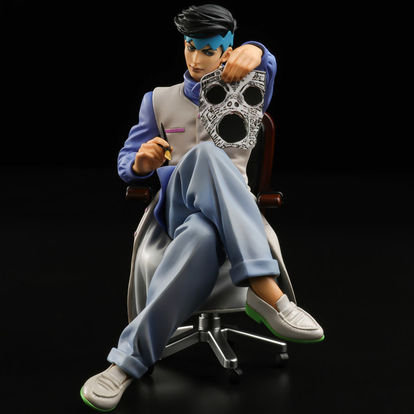 ジョジョ」岸辺露伴、“君の記憶をもらうッ！”フィギュア型メモホルダー 
