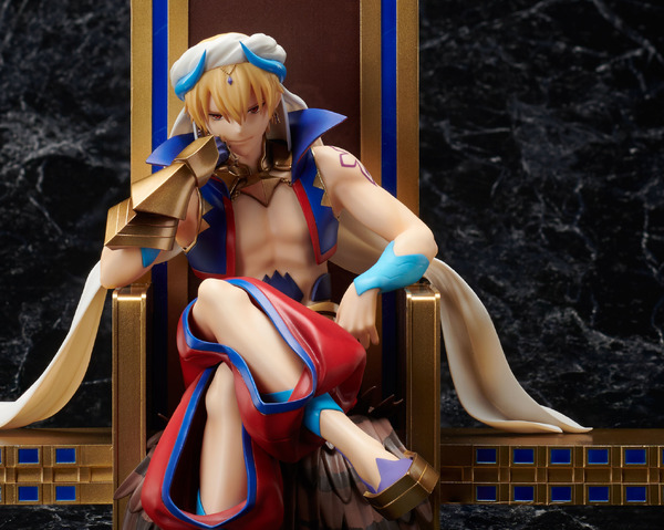 FGO バビロニア」“ほう…？面白い。オレの彫像か…”ギルガメッシュが 