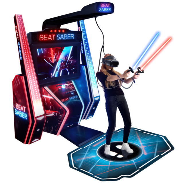 ライトセイバー 音ゲー Vrリズムゲーム Beat Saber アーケード版が日本初登場 アニメ アニメ